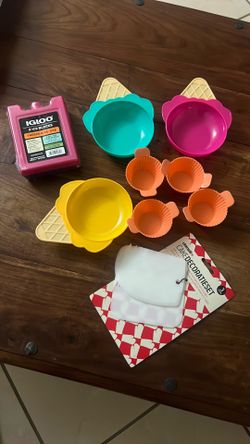 Ice cream bowls