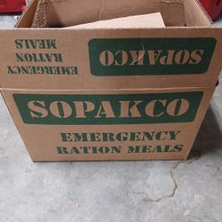 MRE type food rations