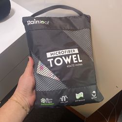 NEW microfiber travel towel