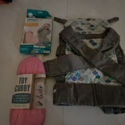Baby Carrier And misc Items
