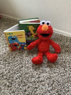 Elmo Plush And Books