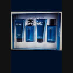 Cool Water Mens 4 pc set Gift set. ONLY $40.