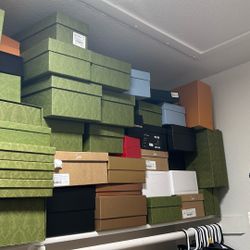 Gucci , Fendi , Versace , Prada , Louis Vouiton Box’s And Bags For Gifts Or To Save Anything In Them 