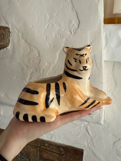 Urban Outfitters Tiger Shaped Planter