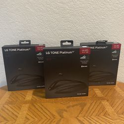 LG TONE platinum Bluetooth Earbuds