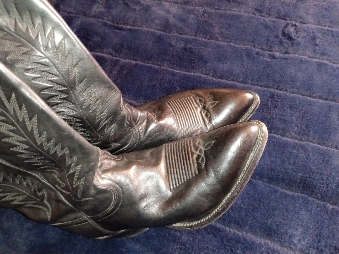 J. Chisholm Cowboy Boots 10 D Men's 