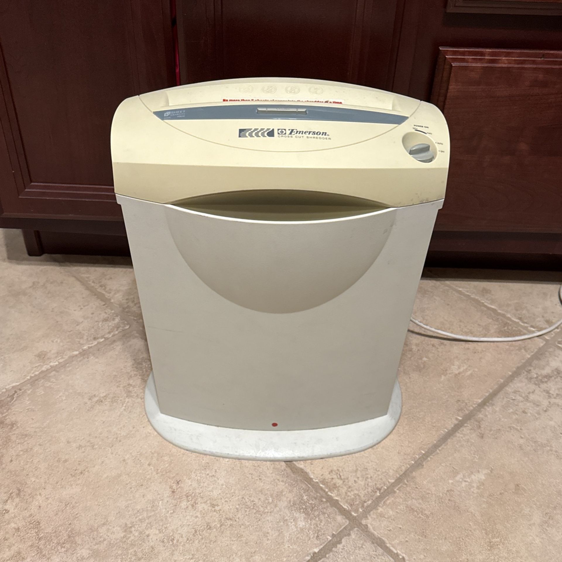 Crosscut Paper Shredder