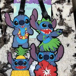 Disney Stitch Bag (Luggage) Tags 4 Pack 