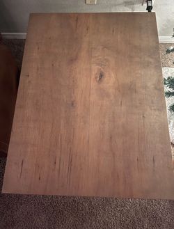 Real wood coffee table