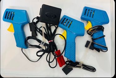 1978 Ideal Slot Car 3 Hand Controllers & Transformer Untested $5 As is