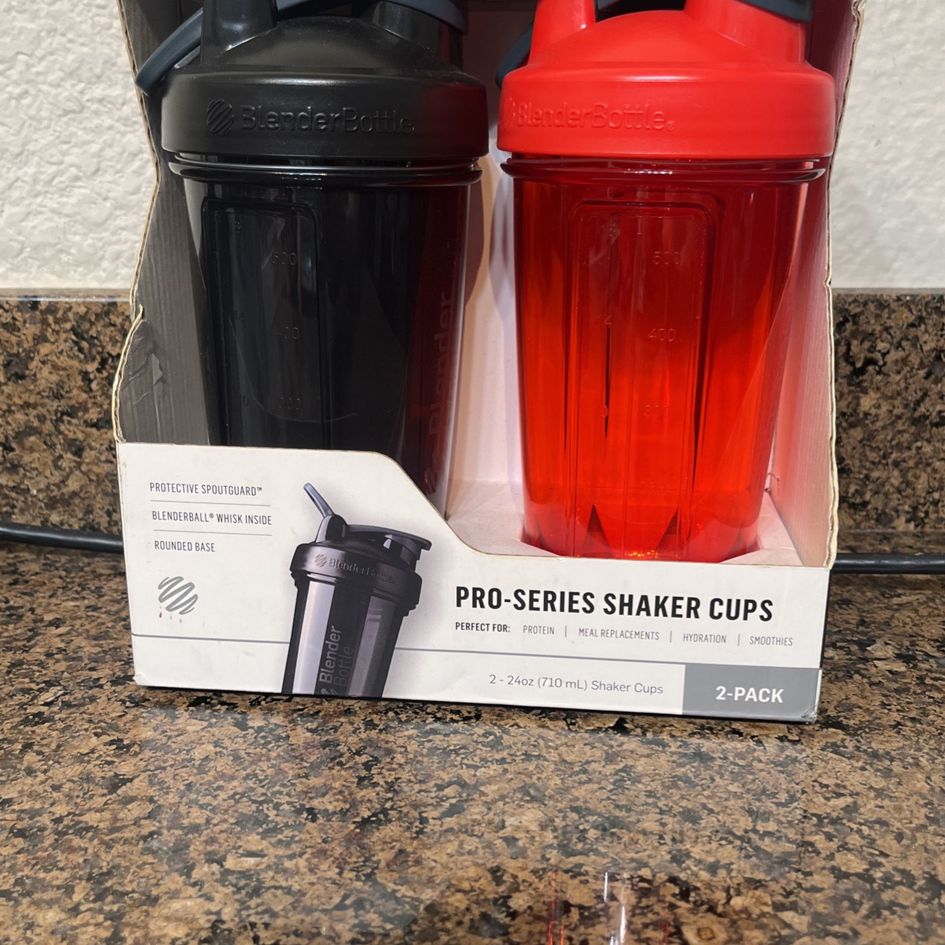 Blender Bottle Pro Series Shaker Cup 2-Pack 