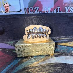 12 Gold Grillz 10k