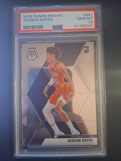 2019 jaxson hayes rookie card graded 10
