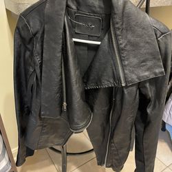 Blank NYC Women’s Leather Jacket Small