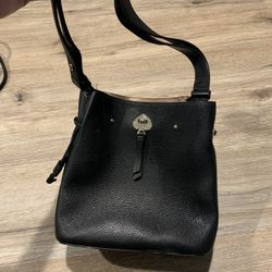 Black Kate Spade Bucket bag 