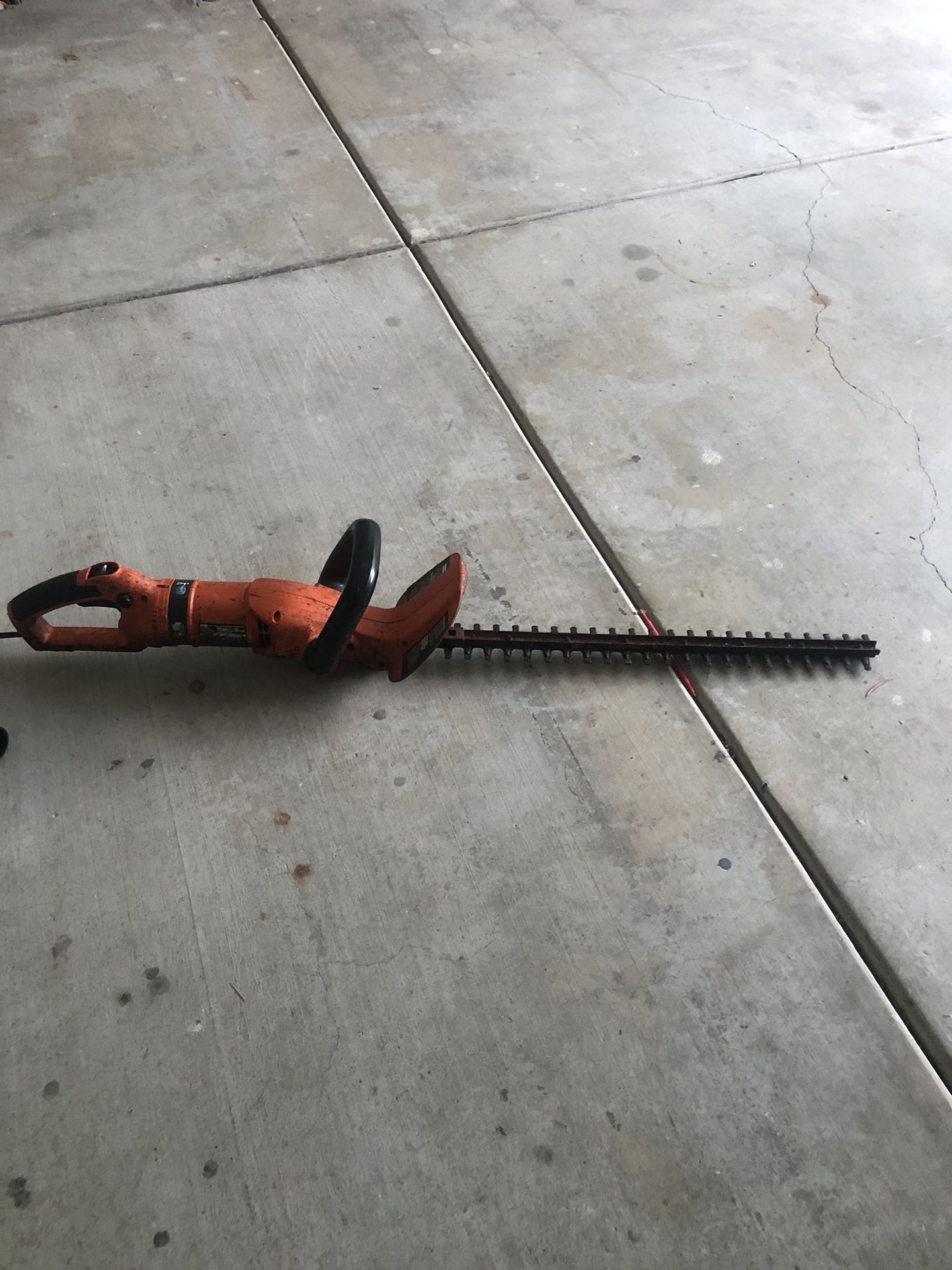 25” Hedge trimmer