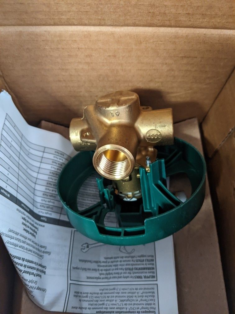 Moen 2326PF M-Pact Posi-Temp Pressure Balancing Valve With 1/2" Crimp Ring PEX C