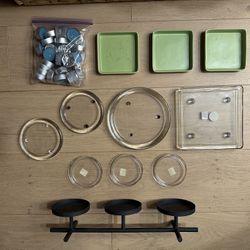 Various Candle Holders And Tea Candles