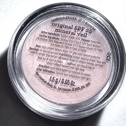 bareMinerals Bare Escentuals Original Mineral Veil Powder  1.5g   Spf 25