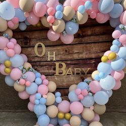OH Baby Balloon Backdrops