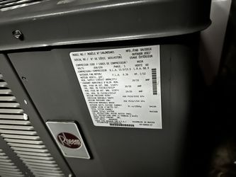 Rheem AC system 