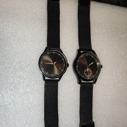 2 Mens Folio Watches