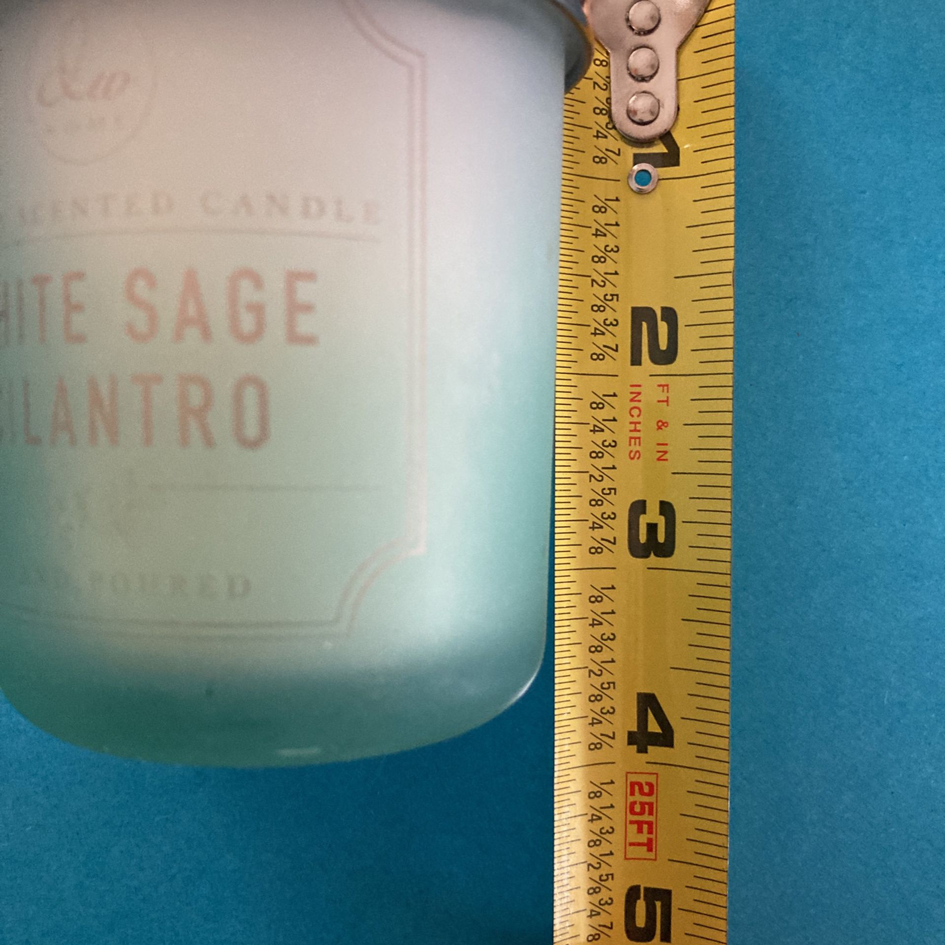 New 4 In Candle Sage 