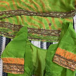 Saree : Beautiful Embroidered Saree . 