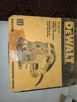 Dewalt  jig saw kit