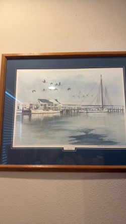 Numbered signed painting Maryland