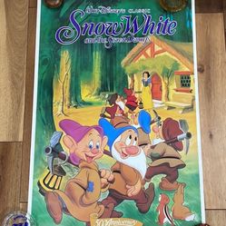 50th anniversary of Walt Disney's animated film "Snow White and the Seven Dwarfs," 1987
