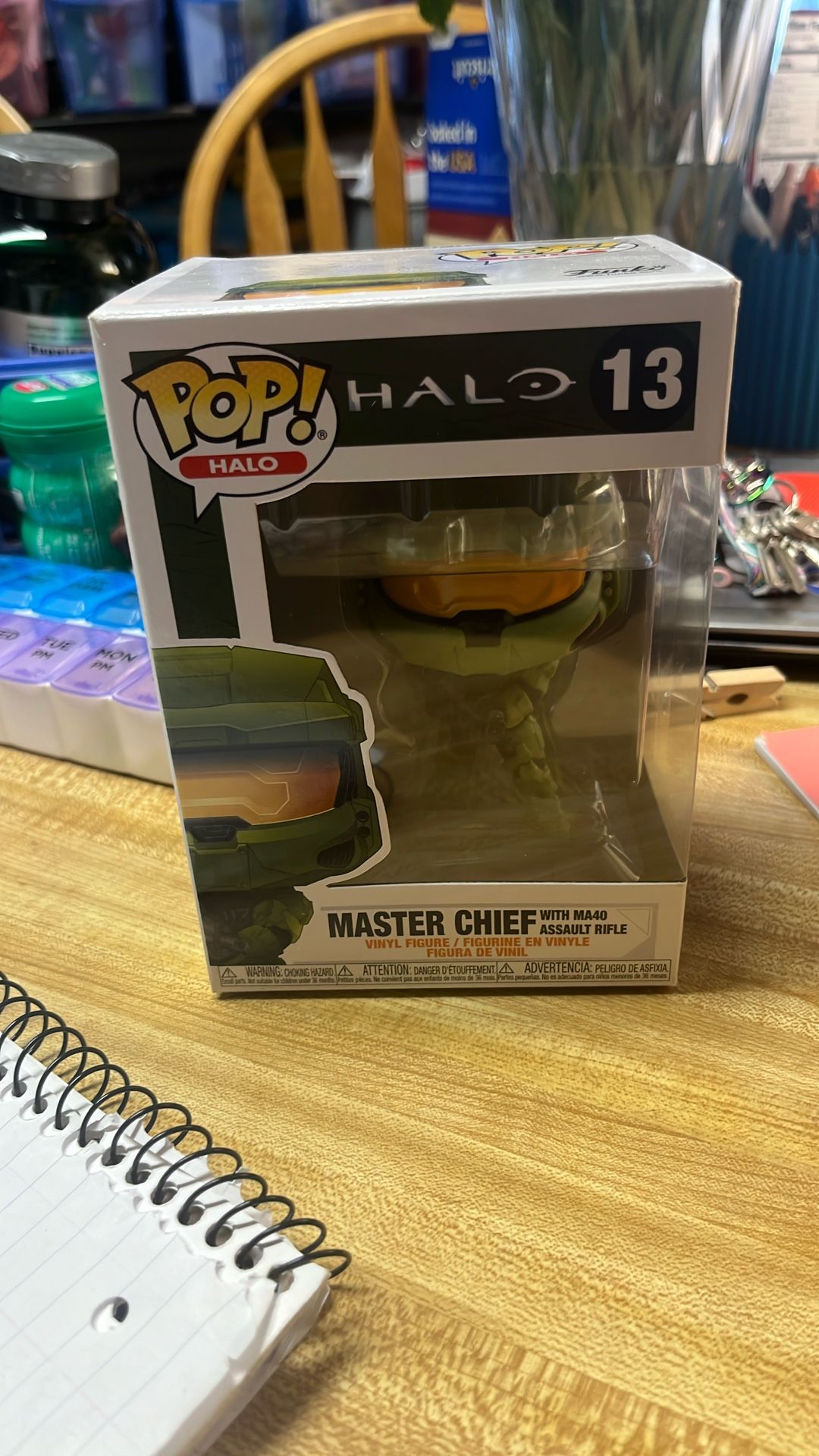Master Chief With MA40 Assault Rifle Funko Pop
