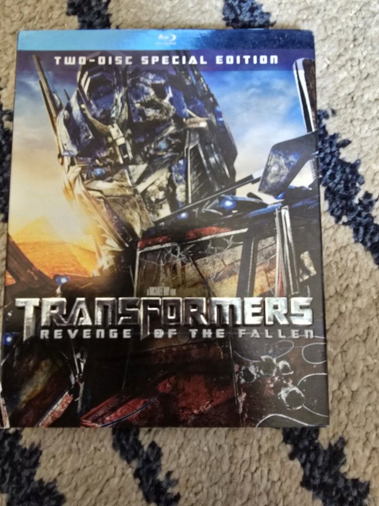 Transformers Revenge Of The Fallen And Dark Of The Moon Blu-rays