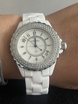 Chanel J12 Diamond Watch Ceramic