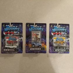 HotWheels, Matchbox, Muscle Machines Cars