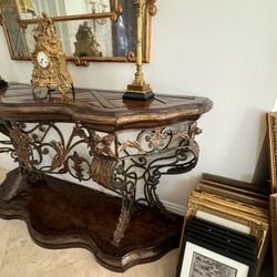 Marge Carson Console- Measures 74*23*49 - Originally $4100.    Asking $750