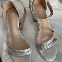 Silver heels