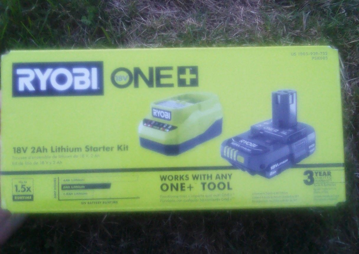 Ryobi Battery & Charger