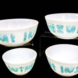 Pyrex Amish style dishes