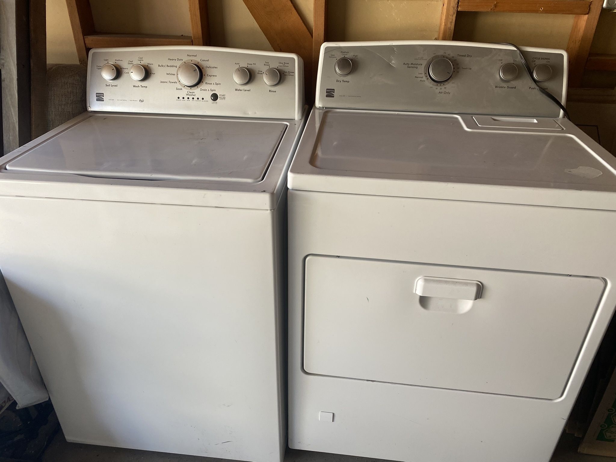Kenmore 500 Series Washer And Dryer