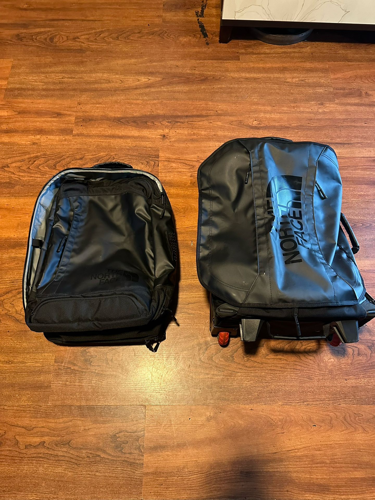 North Face Travel Backpack And Carry On