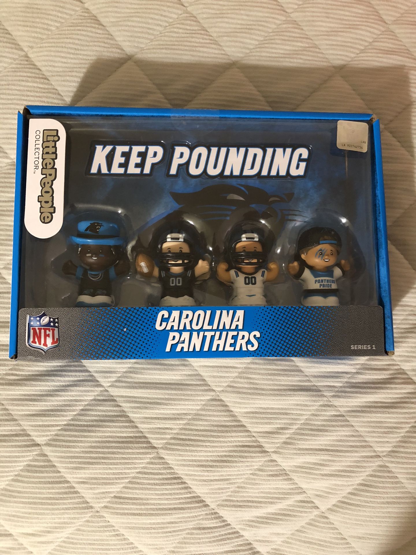 NFL Mattel Fisher Price Little People NFL Collector Carolina Panthers New in Box