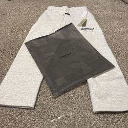 light oatmeal fear of god sweats uncuffed 