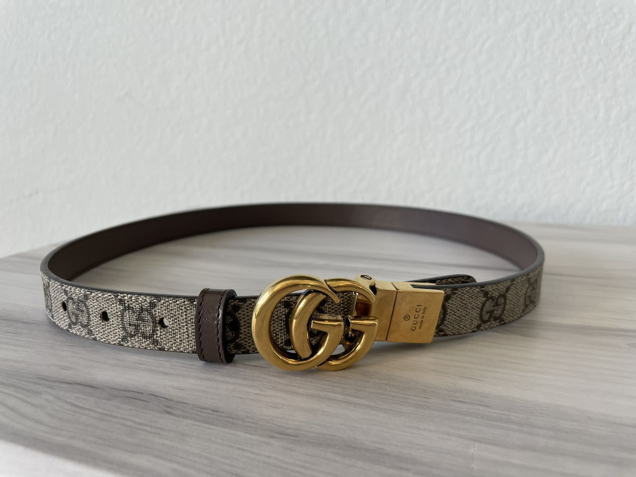 Authentic Gucci Belt (reversible)