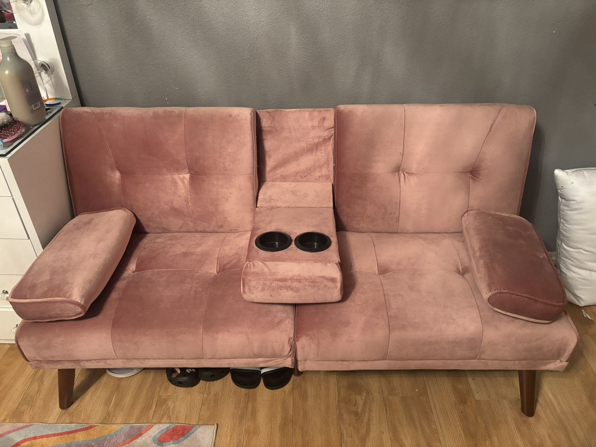 Convertible Sofa Bed Loveseat Couch