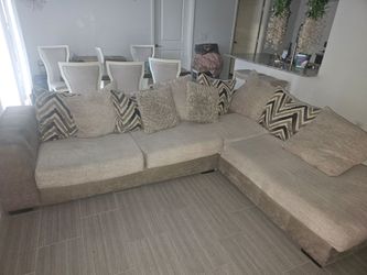 Neutral Colored Sectional for $400 OBO