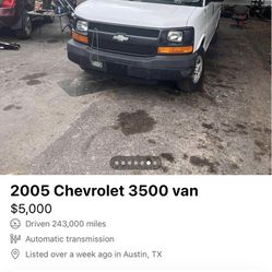 2005 Chevrolet Express 3500