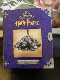 Harry Potter Hallmark keepsake ornament Fluffy on Guard