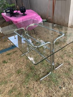 Glass table