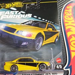 Hot Wheels Premium Fast & Furious Toyota Chaser JZX 100